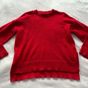 Teens red sweater